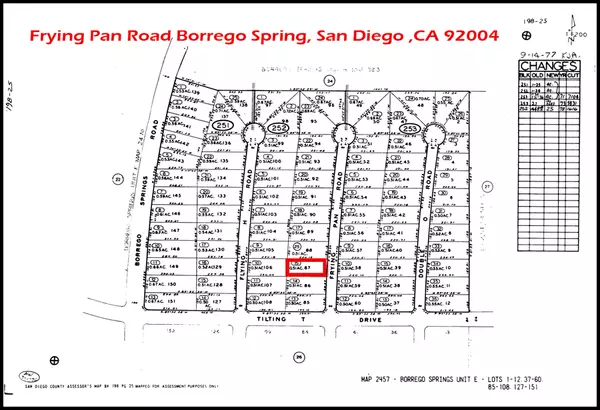 Borrego Springs, CA 92004,0 FRYING PAN RD