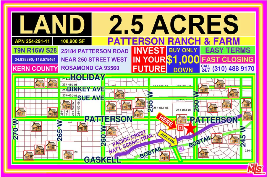 25014 W PATTERSON RD, Rosamond, CA 93560