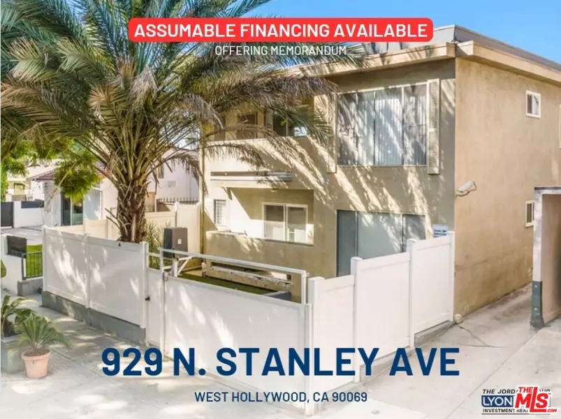 929 N Stanley Ave, West Hollywood, CA 90046