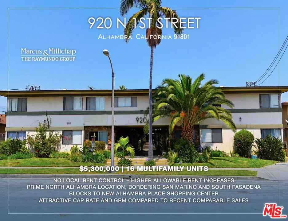 Alhambra, CA 91801,920 N 1st St