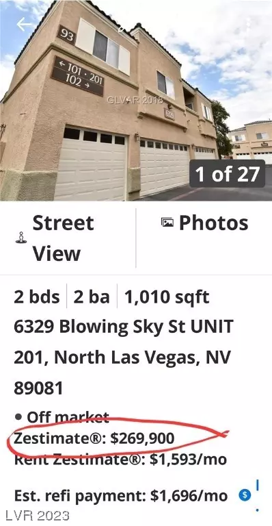 North Las Vegas, NV 89081,6329 Blowing Sky Street #201