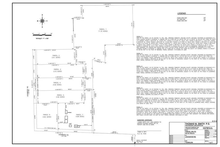 557 LOCKWOOD Parcel 5 Road, Ortonville, MI 48462 9143