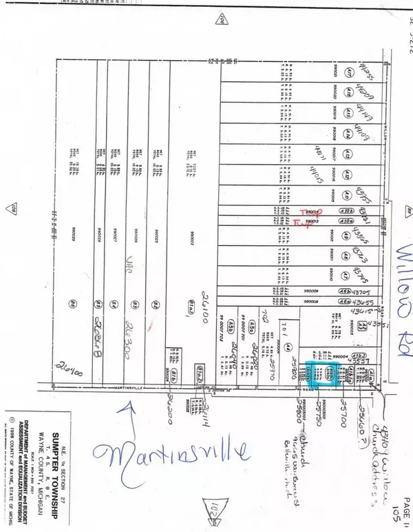 Belleville, MI 48111,MARTINSVILLE MARTINSVILLE Road