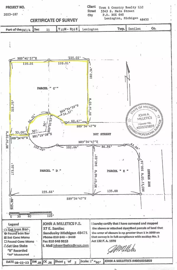 Parcel C Dot Street, Croswell, MI 48422