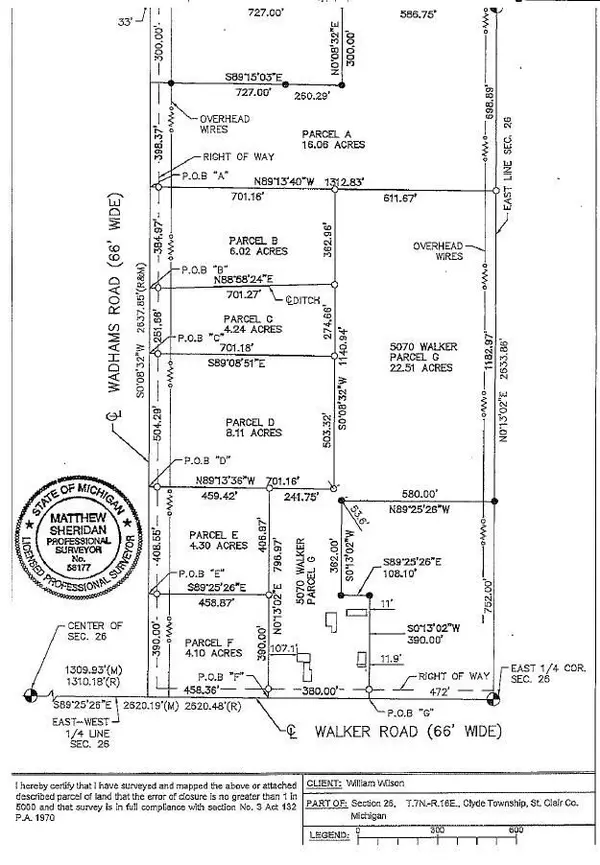 Clyde, MI 48049,0 WADHAMS Road