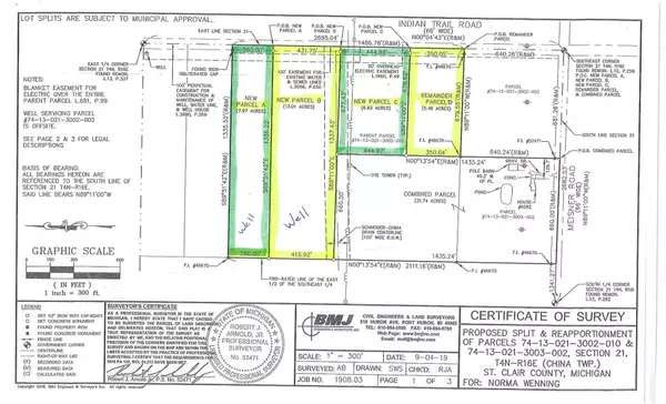 East China, MI 48054,V/L (Parcel A) Indian Trail Road