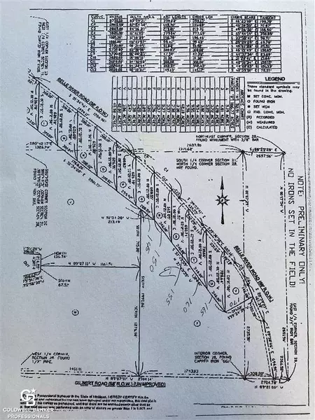 00 Belle River Lot V Road, Riley, MI 48041