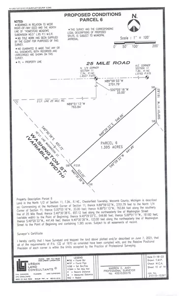 54760 Washington Street, Chesterfield Twp, MI 48047