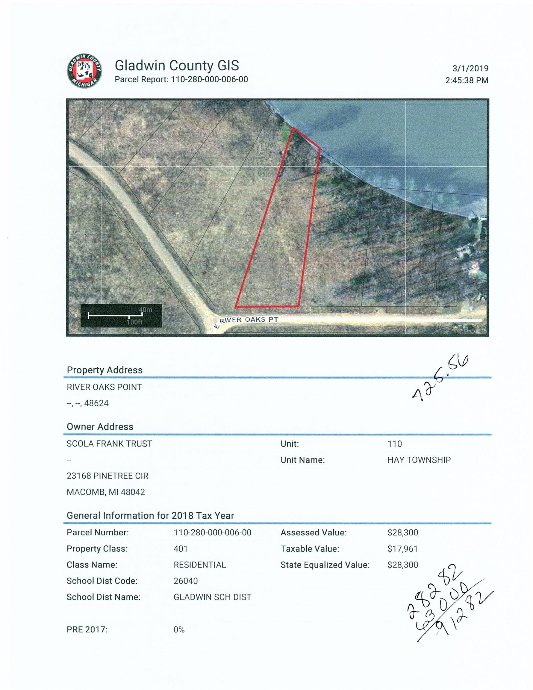Gladwin, MI 48624,Lot 6 River Oak Point