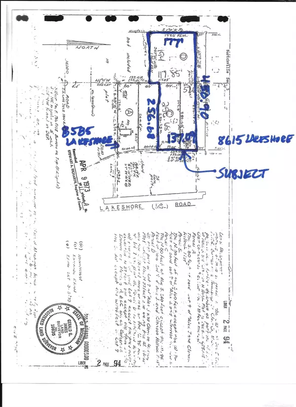 Burtchville, MI 48059,V/L Lakeshore Road