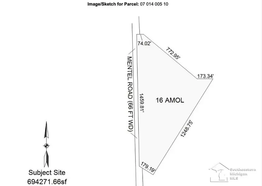 0 Mentel Road, Monroe, MI 48162