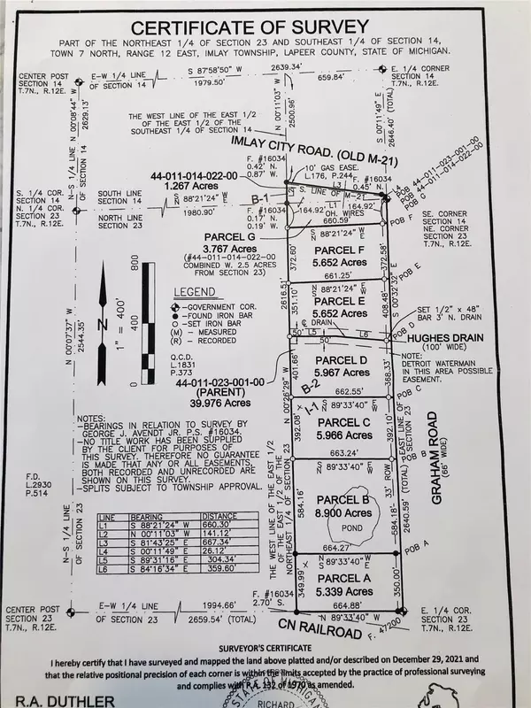 Imlay City, MI 48444,Parcel C GRAHAM Road