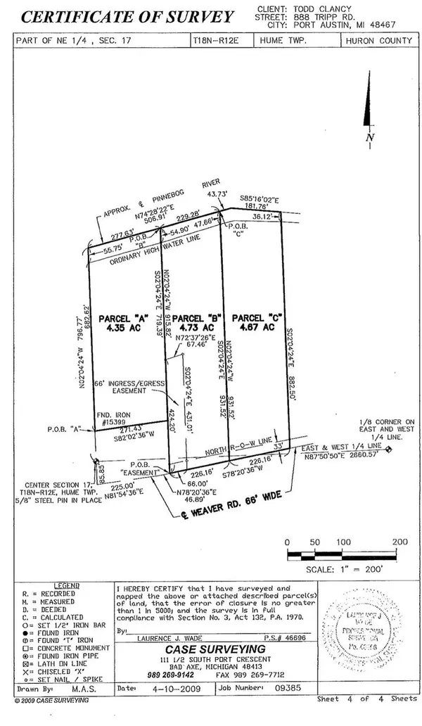 Port Austin, MI 48467,2808C Weaver Rd Parcel C Road