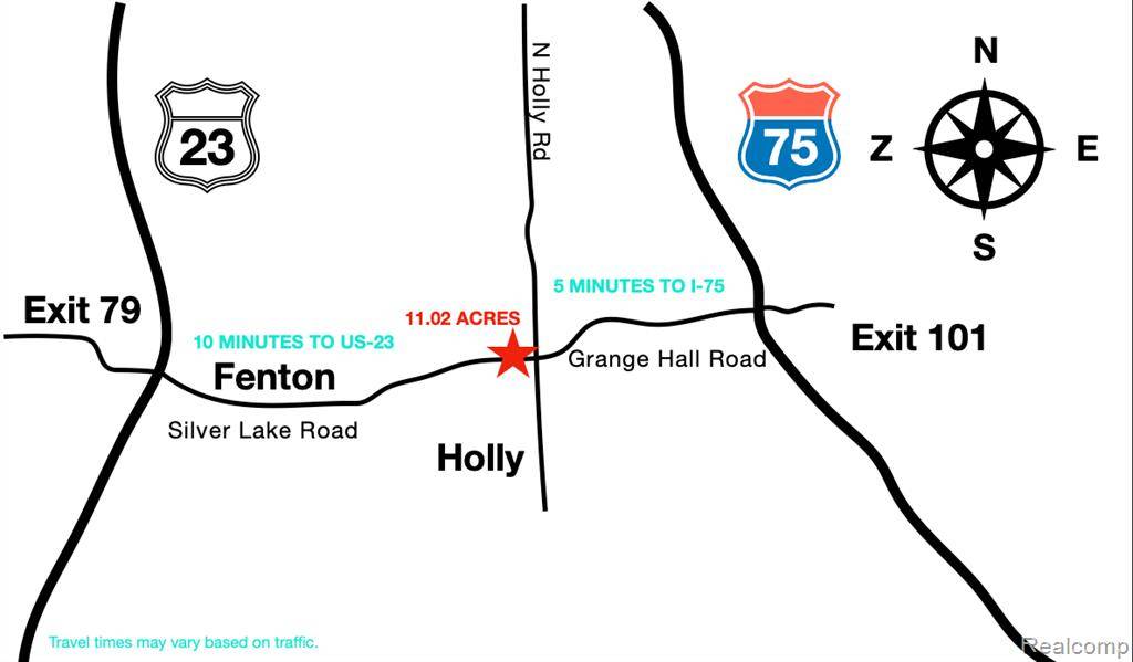 00 GRANGE HALL Road, Holly, MI 48442