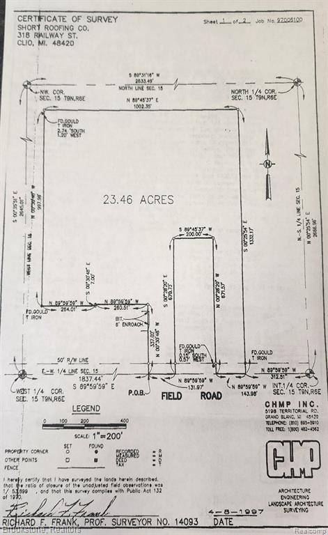 3338 FIELD Road, Clio, MI 48420 1158
