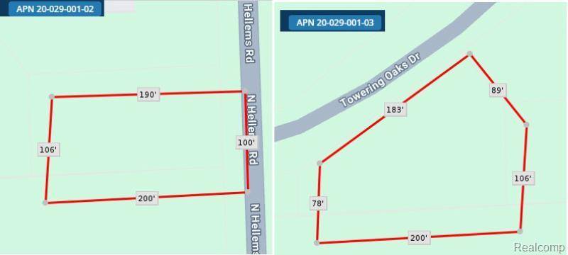14 Lot # lots 1 Towering Oaks Drive, Port Austin, MI 48467