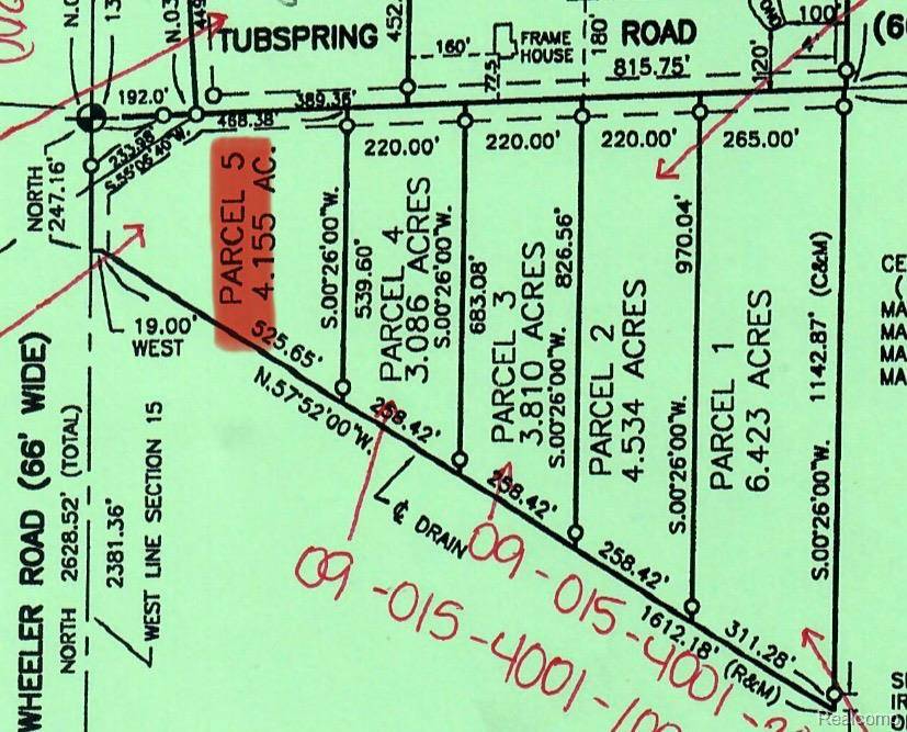 Parcel 5 Tubspring Road, Allenton, MI 48002 2505