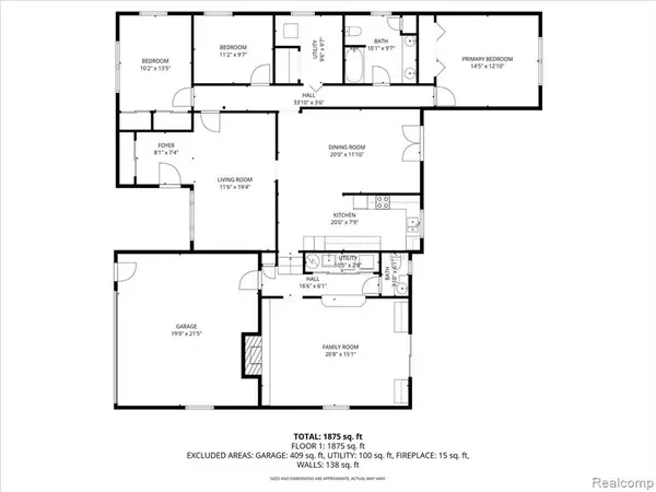 Shelby Twp, MI 48316 4237,5093 Helene Avenue