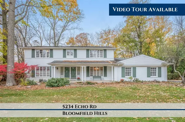 Bloomfield Twp, MI 48302,5234 Echo Road