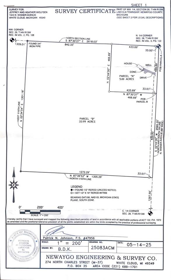 White Cloud, MI 49349,0 Wisner Avenue
