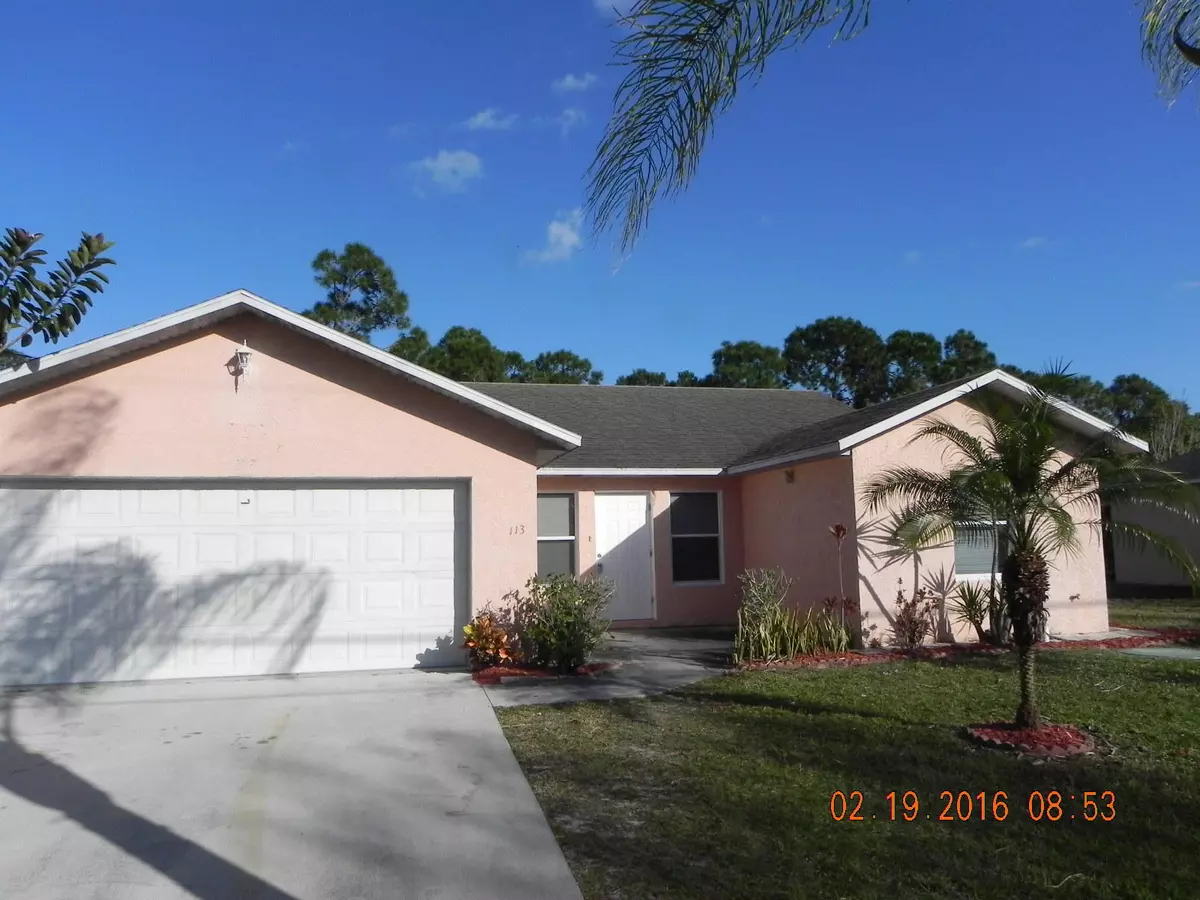 Port Saint Lucie, FL 34984,113 SW De Gouvea TER