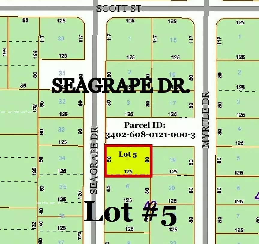 Fort Pierce, FL 34982,0 Seagrape Dr. Lot 5 DR