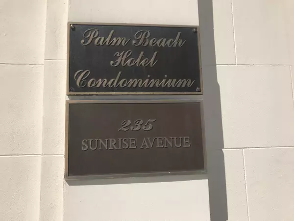 Palm Beach, FL 33480,235 Sunrise AVE 3230