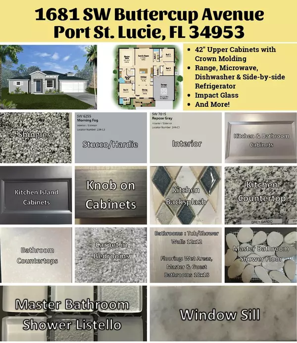 Port Saint Lucie, FL 34953,1681 SW Buttercup AVE