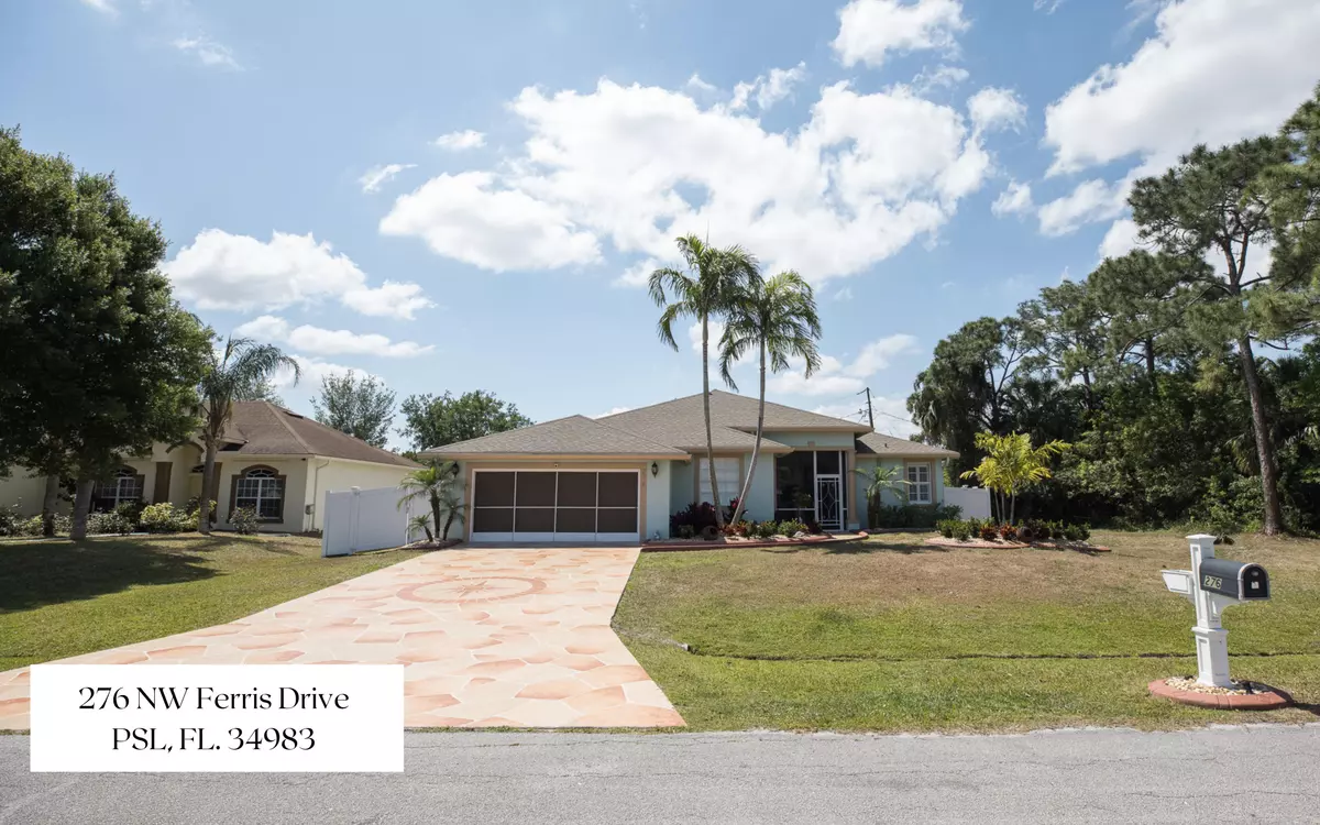 Port Saint Lucie, FL 34983,276 NW Ferris DR