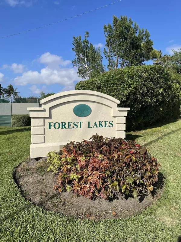 West Palm Beach, FL 33406,1684 Forest Lakes CIR A