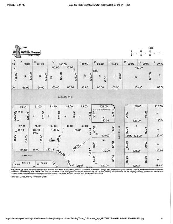 Lot 37 SE San Filippo Dr Se DR, Palm Bay, FL 32909