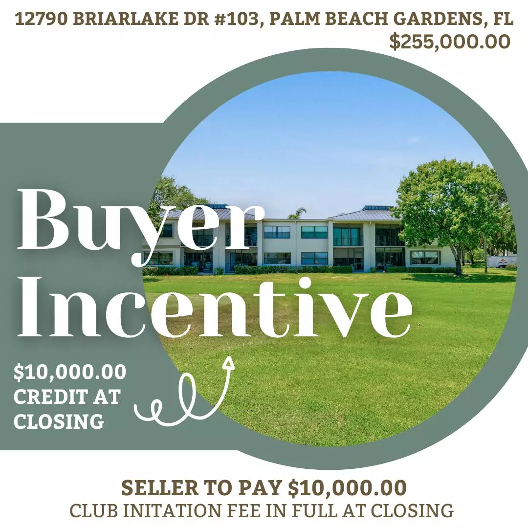 Palm Beach Gardens, FL 33418,12790 Briarlake DR 103