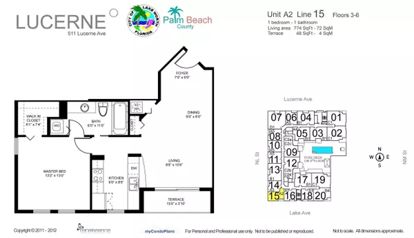 Lake Worth Beach, FL 33460,511 Lucerne AVE 615