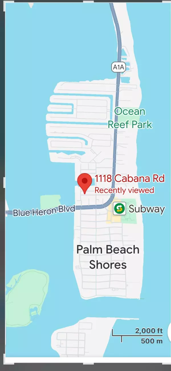 1118 Cabana RD, Singer Island, FL 33404