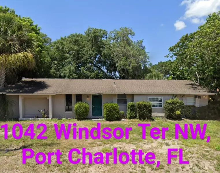 1042 NW Windsor TER, Port Charlotte, FL 33948