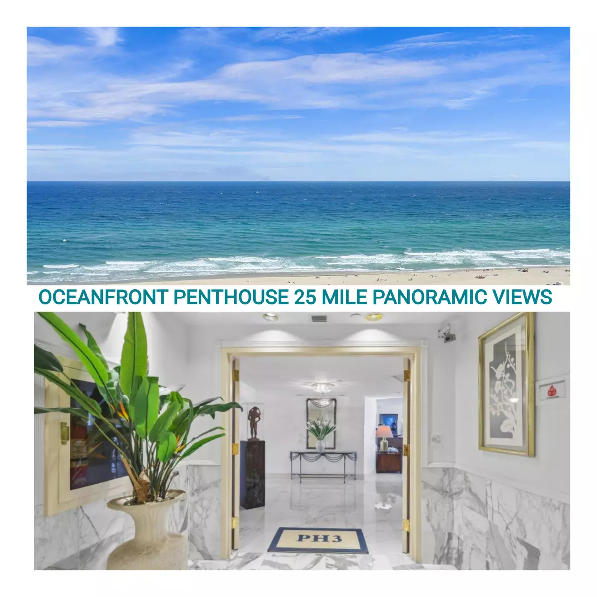 Boca Raton, FL 33431,4001 N Ocean BLVD Penthouse 3