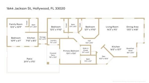 Hollywood, FL 33020,1644 Jackson ST