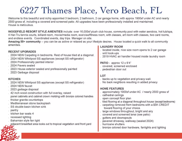 Vero Beach, FL 32966,6227 Thames PL