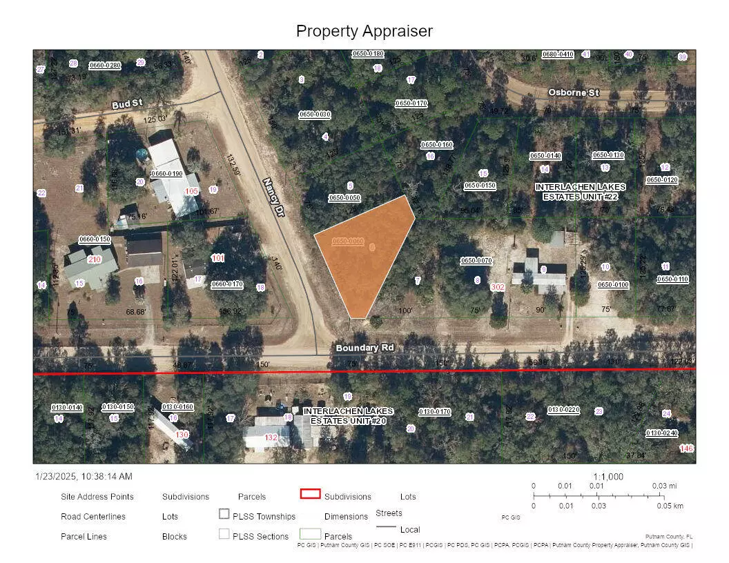 Interlachen, FL 32148,Tbd Nancy DR