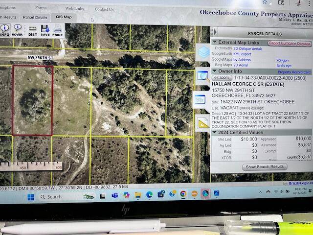 Okeechobee, FL 34972,15422 NW 296th ST