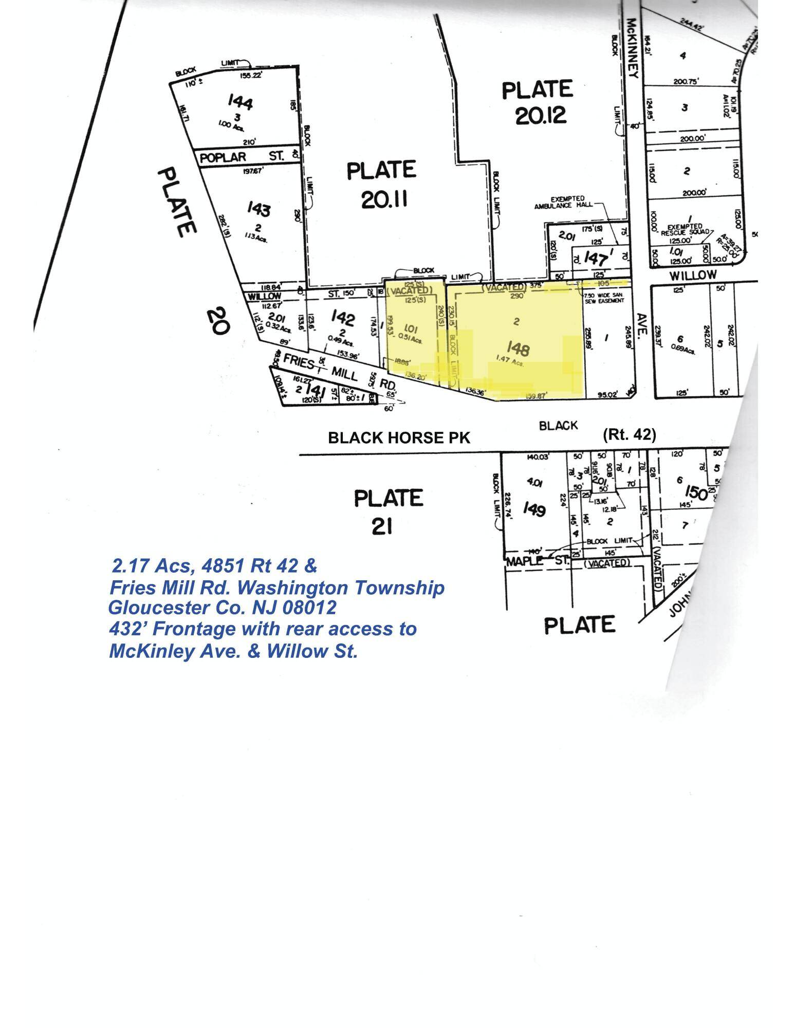 Out Of State, 00000,4851 Black Horse Pike (Rt 42)