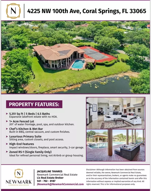 4225 NW 100 AVE, Coral Springs, FL 33065