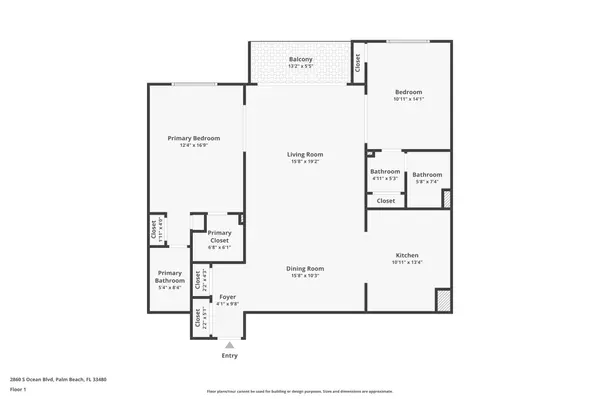 Palm Beach, FL 33480,2860 S Ocean BLVD 315