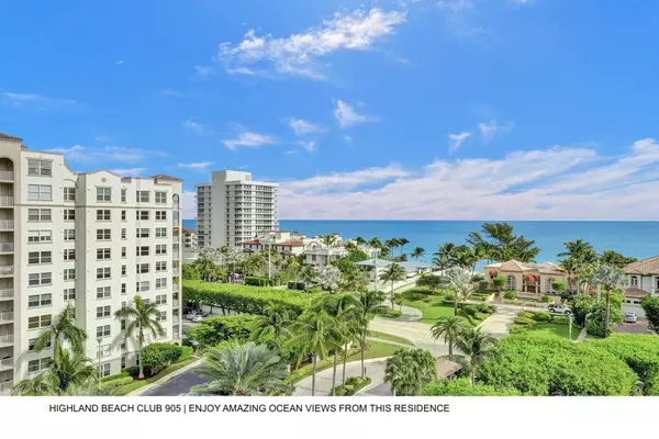 Highland Beach, FL 33487,3606 S Ocean BLVD 905
