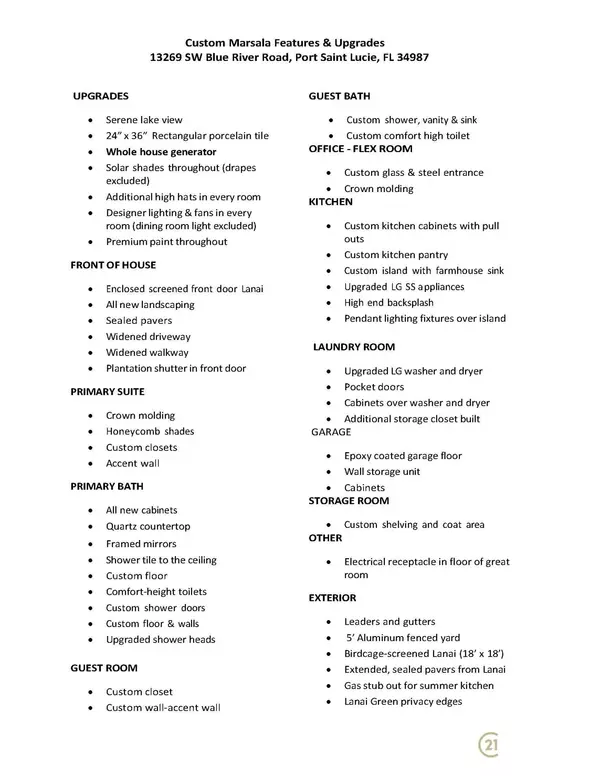 Port Saint Lucie, FL 34987,13269 SW Blue River RD