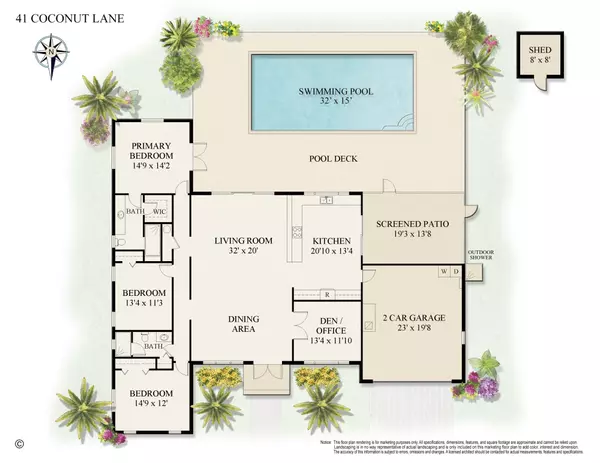 Ocean Ridge, FL 33435,41 Coconut LN