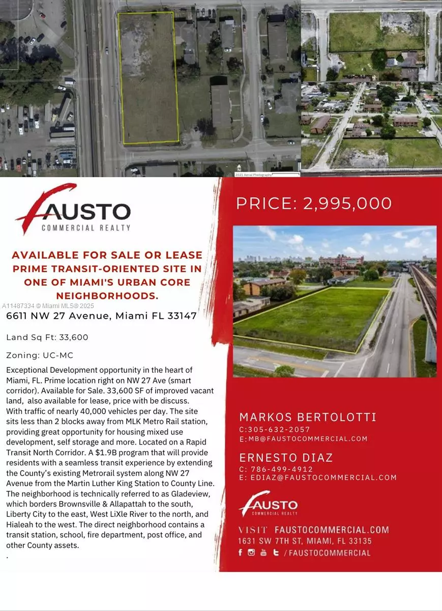 Miami, FL 33147,6611 NW 27th Ave