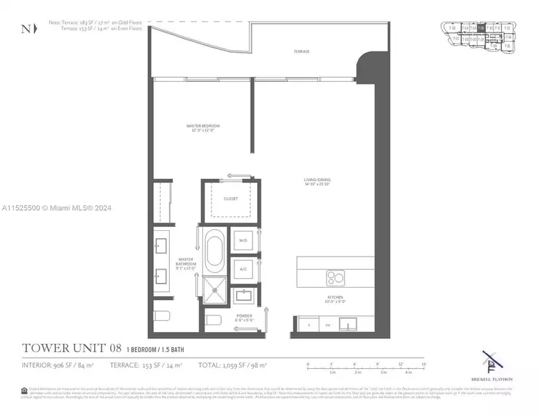 1000 Brickell Plaza #2808, Miami, FL 33131