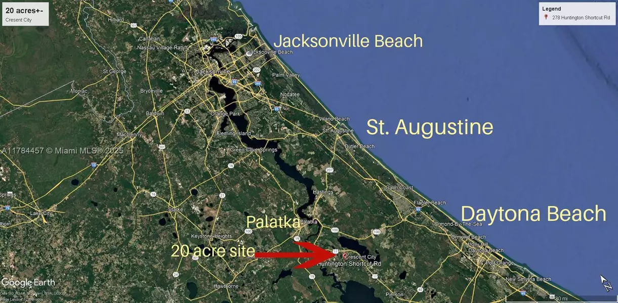 278 HUNTINGTON SHORTCUT RD, Cresent City, FL 32112