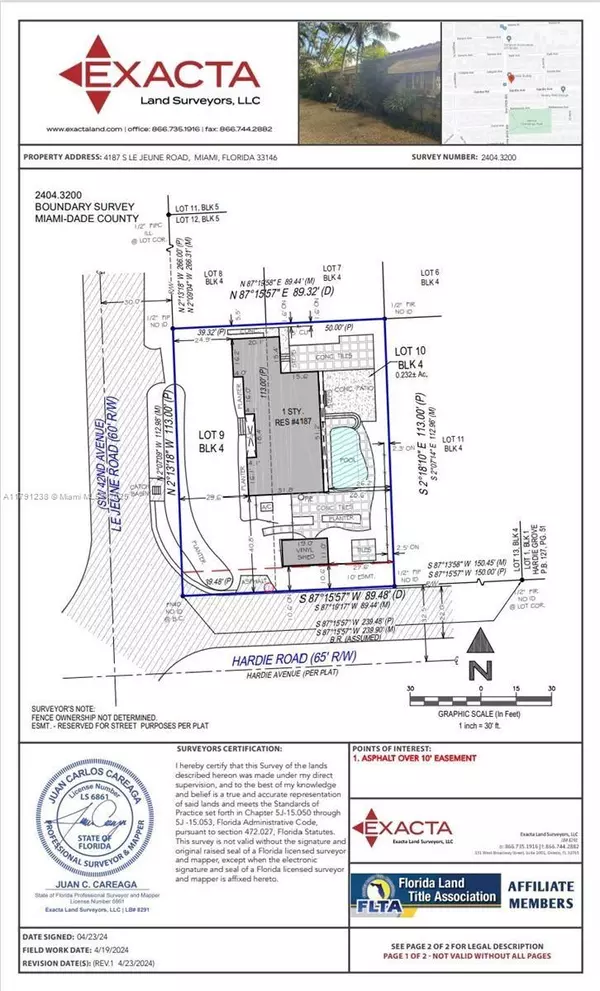 Miami, FL 33133,4187 S Le Jeune Rd